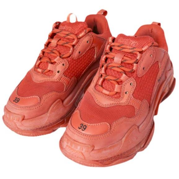 BALENCIAGA バレンシアガ TRIPLE S CLEAR SOLE TRAINER トリプル...