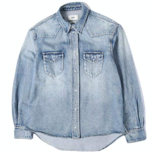 KITH NYC キスニューヨークシティ 25SS Webster Denim Shirt ウェブス...