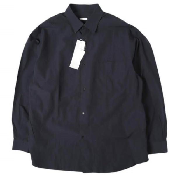 COMOLI コモリ 26SS 日本製 コモリシャツ D01-02001 5 NAVY 長袖 トップ...