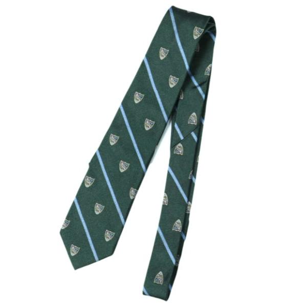 JOHN COMFORT ジョンコンフォート 日本製 クレストストライプシルクネクタイ GREEN ...
