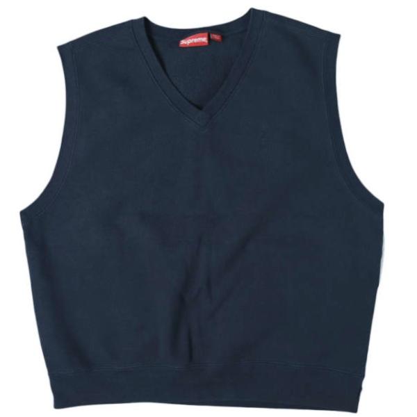 SUPREME シュプリーム 23SS カナダ製 Sweatshirt Vest 裏起毛 スウェット...