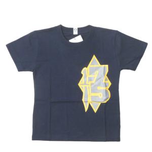 グッドイナフ GOODENOUGH PRINT TEE - 75 (KIDS) プリントTシャツ GEK-177018 L(KIDS) 6歳〜7歳 (115〜125cm) ネイビー 子供服 トップス｜looponline