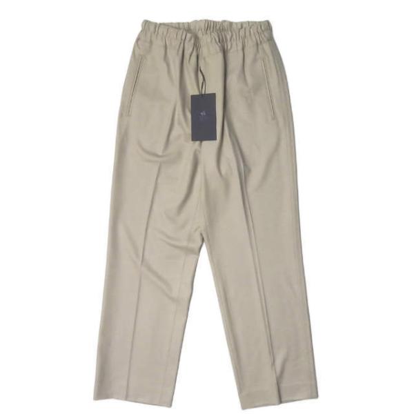 新品 URU ウル 21SS 日本製 WOOL JERSEY EASY PANTS ウールジャージー...
