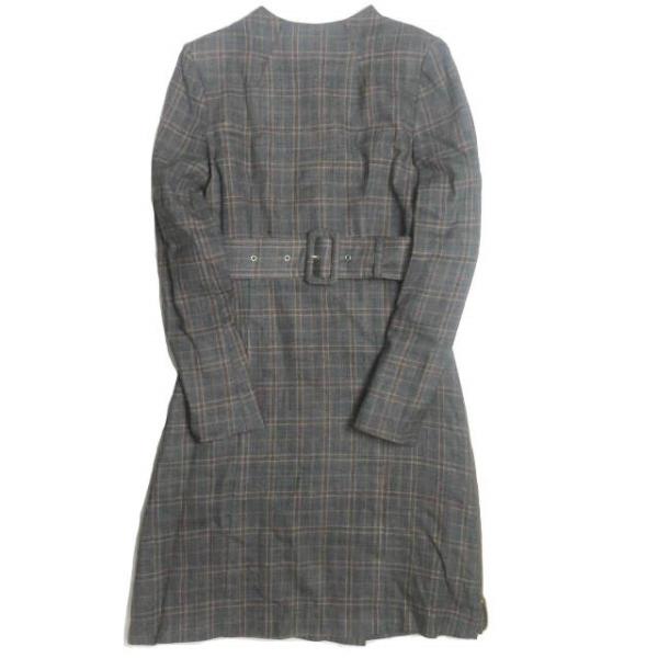 TOGA PULLA トーガ プルラ 18AW 日本製 Wool Check Dress ウールチェ...