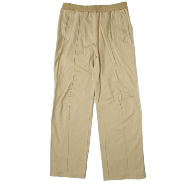 URU ウル 日本製 シルケット加工 トラックパンツ 17SUC09 2 ベージュ サイドライン 側...