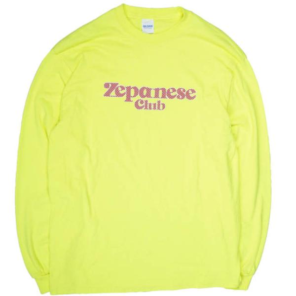 Zepanese Club ゼパニーズクラブ L/S LOGO TEE ロゴプリントロングスリーブT...