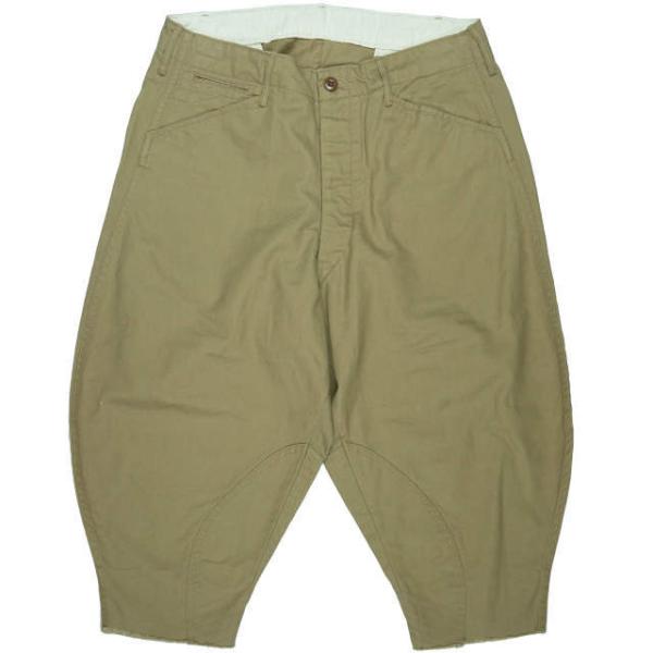 Needles ニードルス 日本製 サルエルチノクロップドパンツ S ベージュ ペンギン カットオフ...