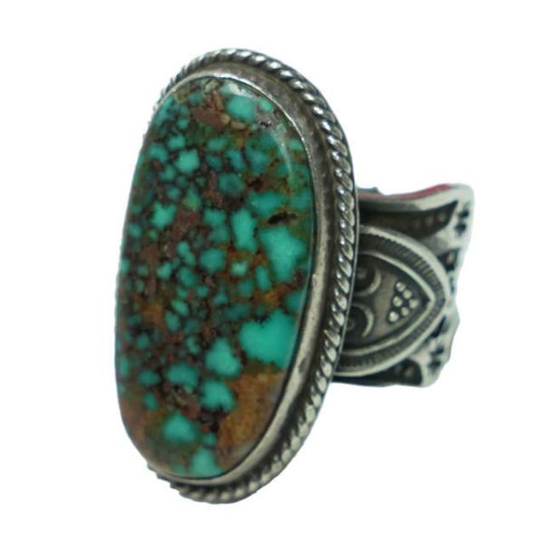 SUNSHINE REEVES サンシャインリーブス ターコイズリング 21.5号 シルバー インデ...