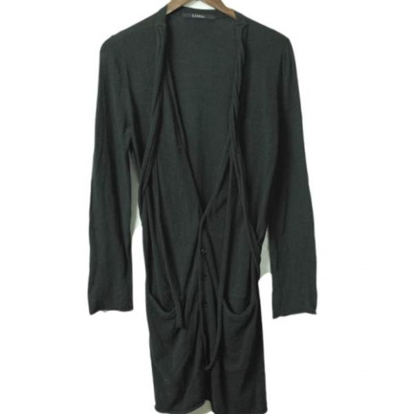 LIMI feu リミフゥ 日本製 ストールデザイン コットンニットロングカーディガン TX-K04...