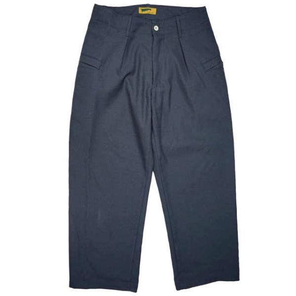 HURRAY HURRAY フレイフレイ フレーフレー タックワイドトラウザー H5003 1程度 ...