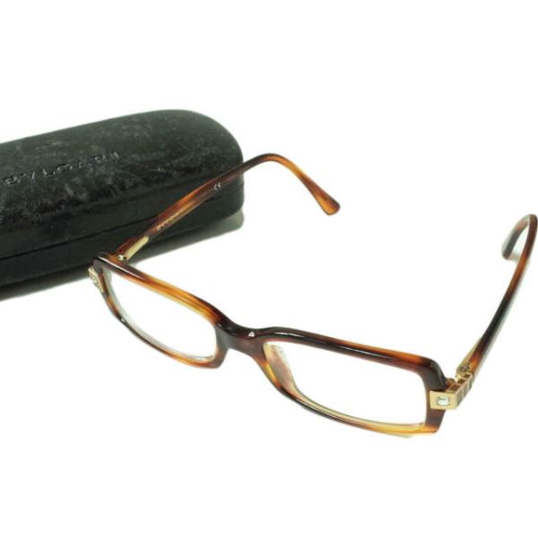 BVLGARI ブルガリ スクエアフレーム メガネ AB2239331 ブラウン/クリア 伊達眼鏡 ...