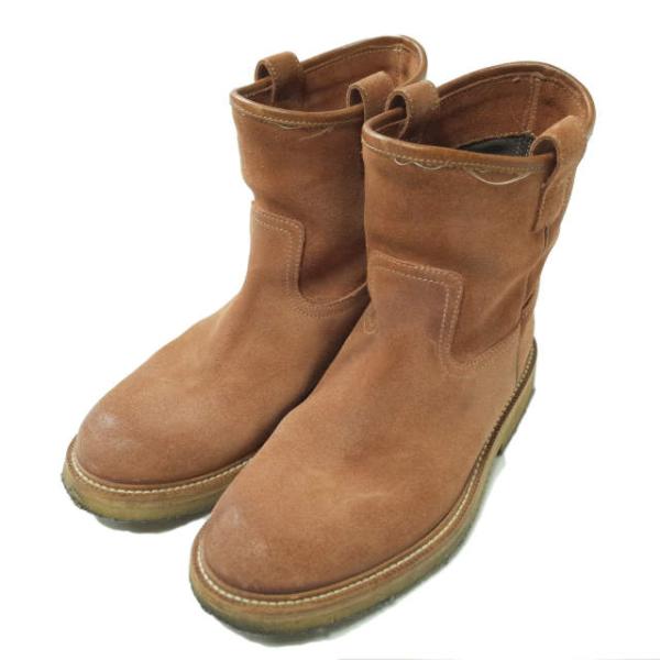 BUTTERO ブッテロ イタリア製 スエードペコスブーツ B2462 39(25cm) ブラウン ...