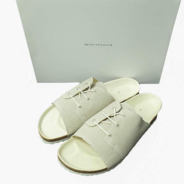 新品 SHINYA KOZUKA シンヤコヅカ 22SS 日本製 POSTMAN CANVAS SA...