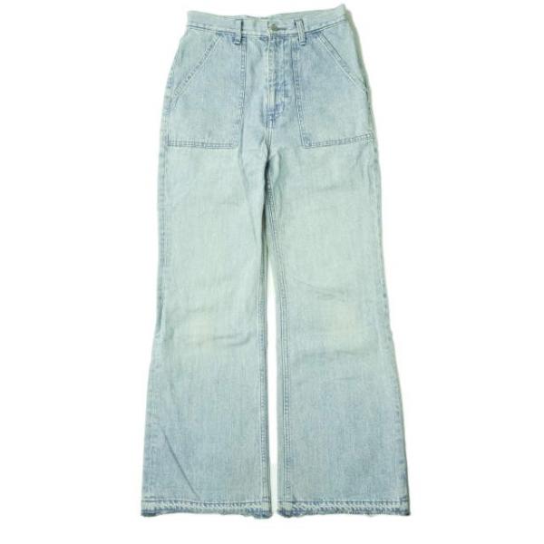 SUPP. no one else サップ ノーワンエルス 日本製 カットオフフレアデニムパンツ 1...