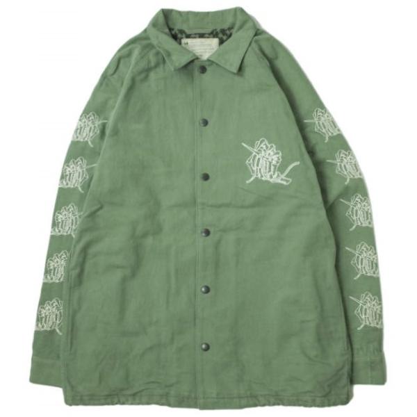 ink インク 日本製 SEWING HAND COACH JACKET ソーイングハンド コーチジ...