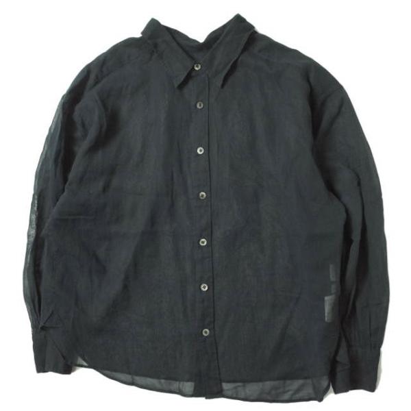 HYKE ハイク 19SS 日本製 COTTON VOILE SHIRT コットンボイルシャツ 19...