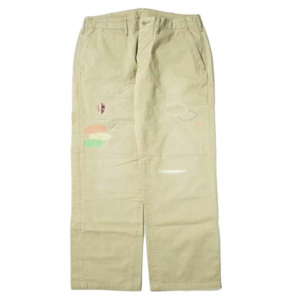 BRU NA BOINNE ブルーナボイン 日本製 ラッキーチノ 1 ベージュ ハッピー 刺繍 タタ...