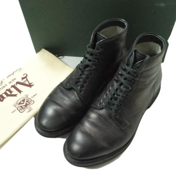 ALDEN オールデン PLANE TOE 6inch BOOTS オースティンベンズカーフ プレー...