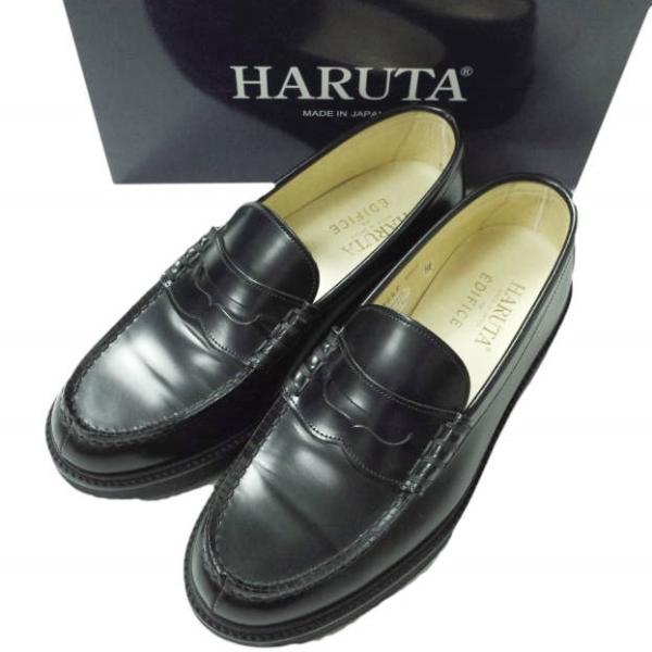 HARUTA x EDIFICE ハルタ エディフィス 別注 VIBRAM SOLE LOAFERS...