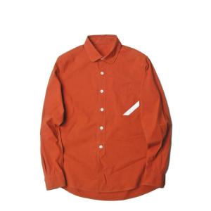 PHINGERIN フィンガリン 日本製 WHITE BUTTON SHIRT タイプライターラウン...