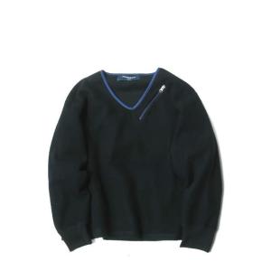 PHINGERIN フィンガリン 日本製 VINO SWEATER Vネックスウェットプルオーバー ...