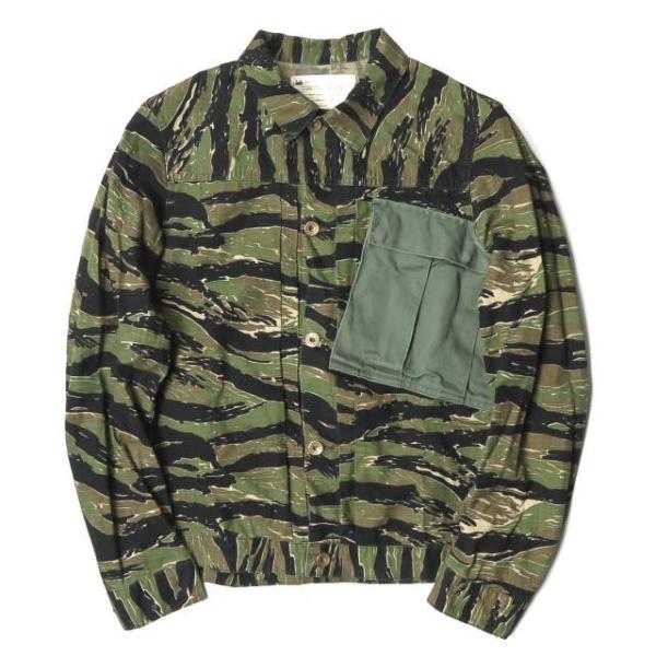 インク ink 日本製 Remake G-JKT “Tiger Camo” タイガーカモ 1stリメ...
