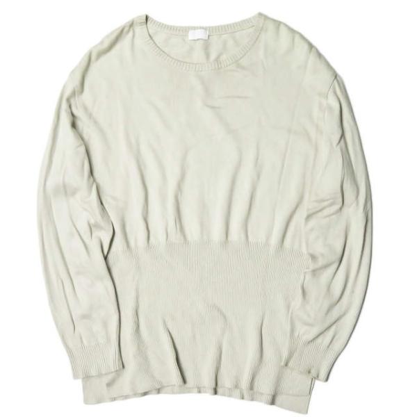 URU ウル 日本製 サイドスリット ロングリブニット 15FUK01 フリー グレージュ セーター...