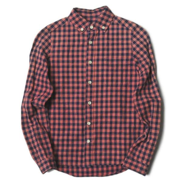 マイヨ maillot 日本製 Sunset Gingham B.D. Shirts サンセットギン...