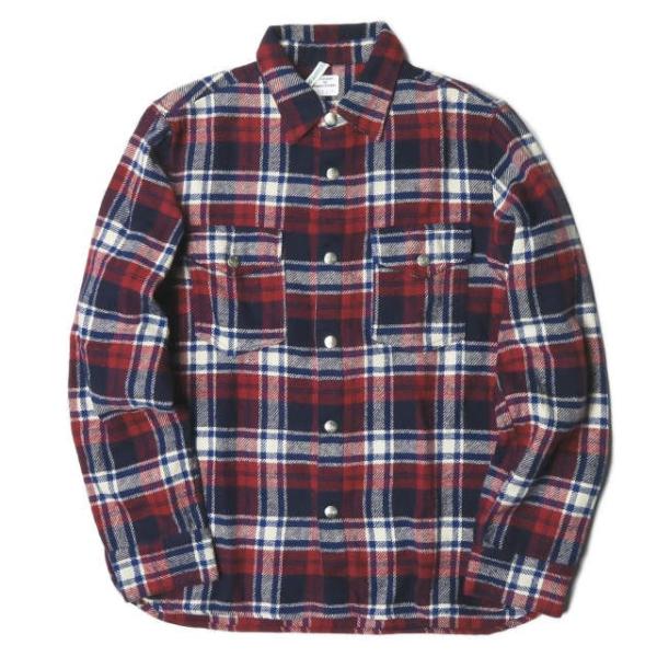 ネセサリーオアアンネセサリー Necessary or unnecessary 日本製 フランネルチ...