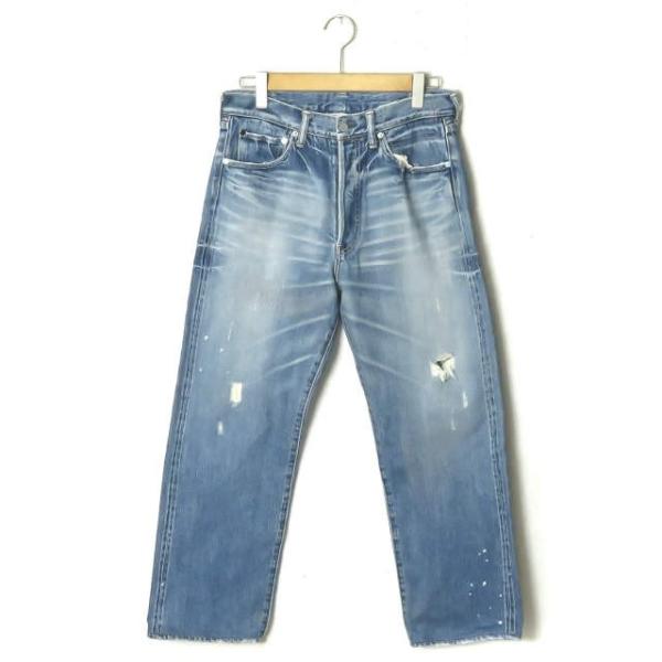 ビズビム visvim 日本製 FLUXUS serge de Nimes(DENIM) パイソンパ...