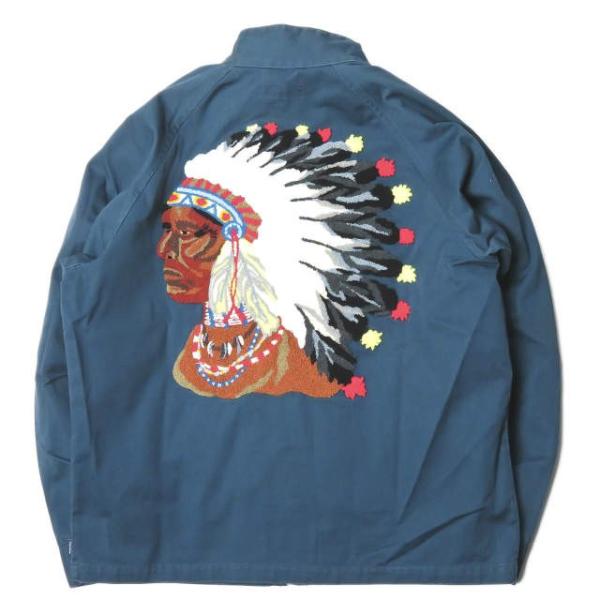シュプリーム Supreme 17AW Chief Harrington Jacket インディアン...