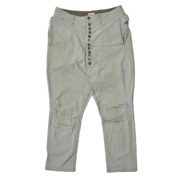 KAPITAL キャピタル 日本製 メランジピエロパンツ 1/S グレー サルエル テーパード ボト...
