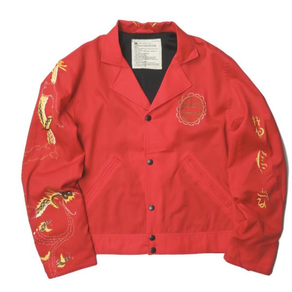 インク ink 日本製 Remake China Sports Jacket ”DRAGON” リメ...