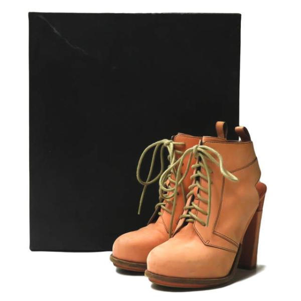 ALEXANDER WANG アレキサンダーワン DAKOTA LACE-UP BOOTIE ヌバッ...