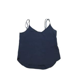 ELIN エリン 日本製 トリアセテートツイルキャミソール 11602-42-1114 38 ネイビ...