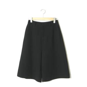 Ray BEAMS レイビームス Wクロスフレアキュロット 63-28-0003-690 1 ブラッ...