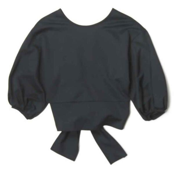 エリン ELIN 日本製 Jersey back bow top2 バックリボン ジャージートップ ...