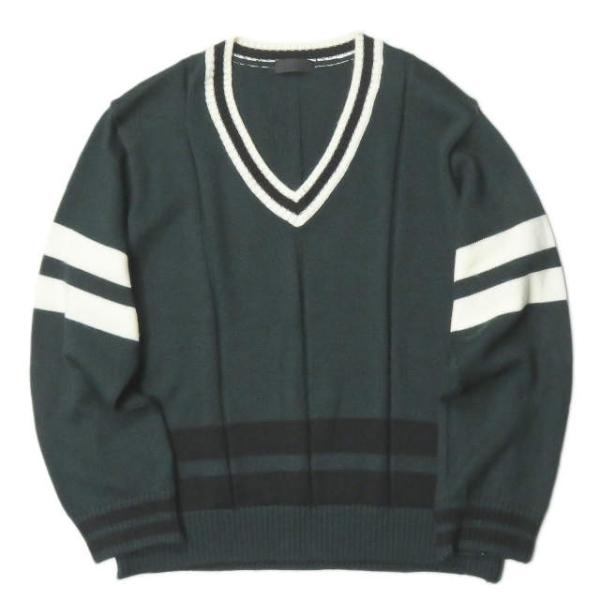 ジーヴィージーヴィー G.V.G.V. 日本製 VARSITY JUMPER バーシティジャンパー ...