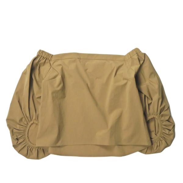 エリン ELIN 日本製 バルーンスリーブトップ 11601-11-1101 38 ベージュ シャツ...