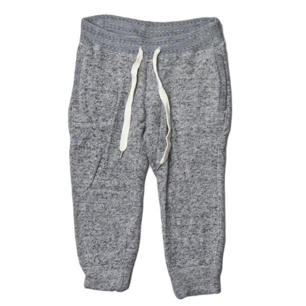 シーグリーン Seagreen 日本製 コットンリネンスウェットクロップドパンツ LSG13S551...