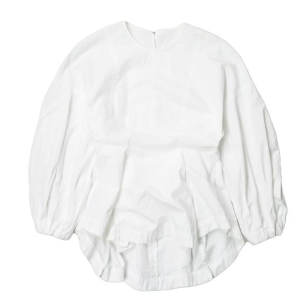 ナゴンスタンス nagonstans 19AW 日本製 コットンリネン バルーンスリーブチュニック ...