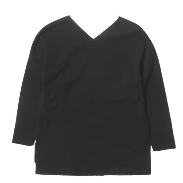 エンフォルド ENFOLD 19SS 両Vネック コットンニットプルオーバー 300CS170-25...