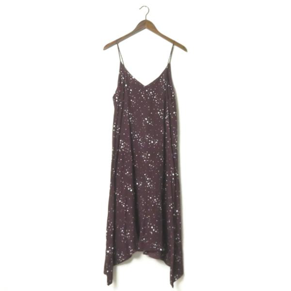PHEENY フィーニー 日本製 Rayon heart printed camisole dres...