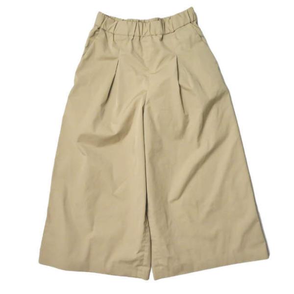 ADAM ET ROPE アダムエロペ 18SS 日本製 ツイルガウチョパンツ GAS-0832 3...