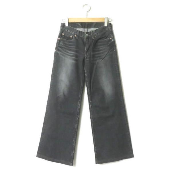 Levi's リーバイス 日本製 5ポケットフレアデニムパンツ W310-09 29 ブラック ジッ...