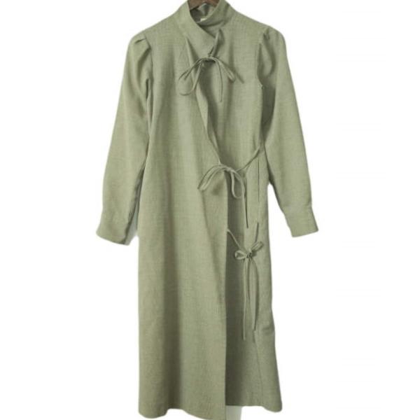 ELIN エリン 20SS 日本製 ドビーロングシャツコート 12001-11-2207 36 グレ...