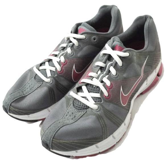 NIKE ナイキ VICTORY ランニングシューズ 324904-061 US9(26cm) グレ...
