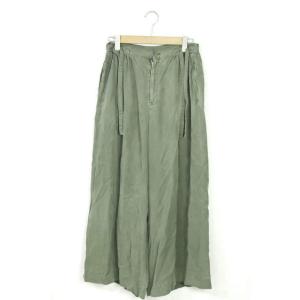 リミフゥ LIMI feu 17SS テンセルワイドパンツ LD-P01-202 S オリーブ ギャ...