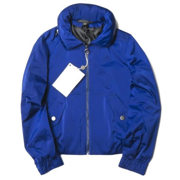 マークバイマークジェイコブス MARC BY MARC JACOBS ポリエステルサテンフーデッドブ...