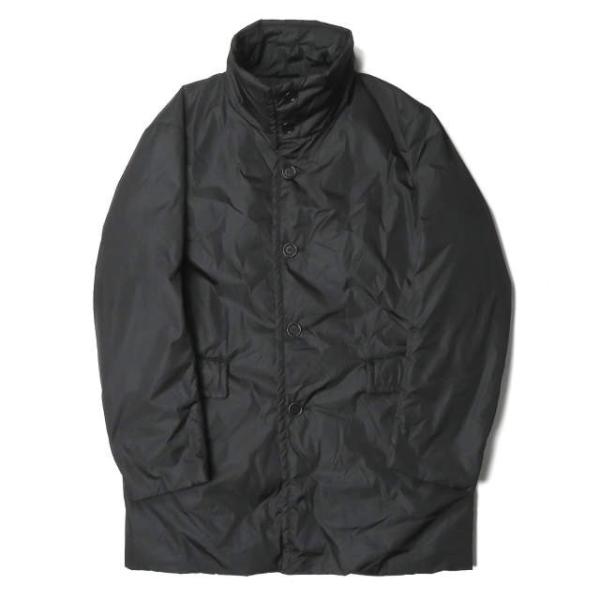 プラダ PRADA イタリア製 ナイロンパデッドレイズドネックコート 24V3770 XL ブラック...